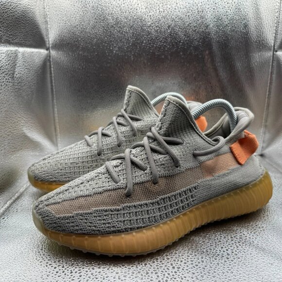 Size 7.5 Adidas Yeezy Boost 350 V2 True Form Gray Mens Athletic Sneaker EG7492 - Picture 6 of 10